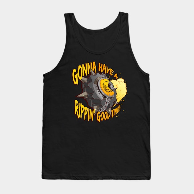 Rippin' Good Time Tank Top by KJonesDesigns